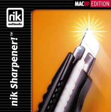 Nik Sharpener Pro User Manual